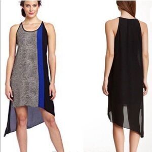 Bcbg MaxAzria Cici Asymmetrical High Low Midi Dress Size M